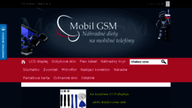 What Mobil-gsm.sk website looked like in 2018 (6 years ago)