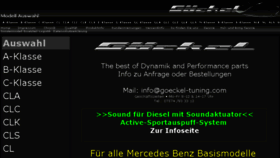 What Mercedes-goeckel.de website looked like in 2018 (6 years ago)