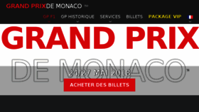 What Monacograndprixticket.com website looked like in 2018 (6 years ago)