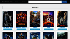 What Mixmovies.net website looked like in 2018 (5 years ago)