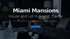 What Miamimansionssouthforbes.com website looked like in 2018 (6 years ago)