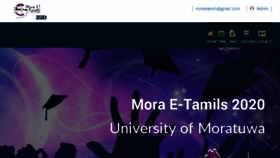What Moraetamils.com website looked like in 2018 (6 years ago)