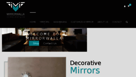 What Mirrorwalla.com website looked like in 2018 (6 years ago)