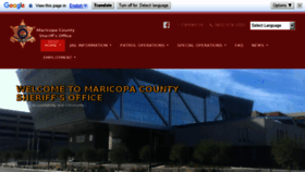 What Mcso.org website looked like in 2018 (7 years ago)