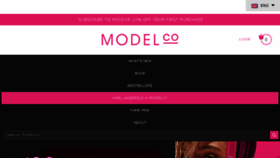 What Modelcocosmetics.com website looked like in 2018 (6 years ago)
