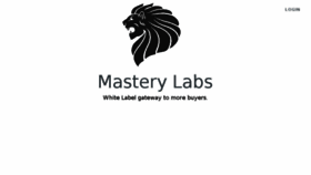 What Masterylabs.com website looked like in 2018 (6 years ago)