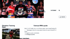 What Mma.sg website looked like in 2018 (6 years ago)