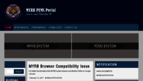 What Myrbpems.bt website looked like in 2018 (6 years ago)