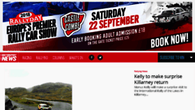What Motorsport-news.co.uk website looked like in 2018 (5 years ago)