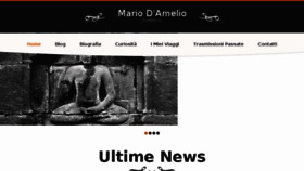 What Mariodamelio.it website looked like in 2018 (6 years ago)