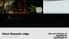 What Maquedalodge.com website looked like in 2018 (6 years ago)