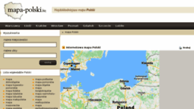 What Mapa-polski.biz website looked like in 2018 (6 years ago)