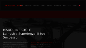 What Maddilinecycle.com website looked like in 2018 (6 years ago)