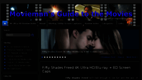 What Moviemansguide.com website looked like in 2018 (5 years ago)