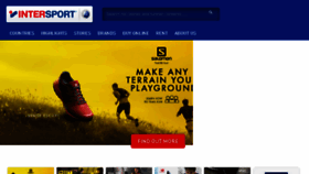 What Myintersport.com website looked like in 2018 (6 years ago)