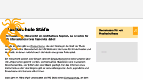What Musikschule-staefa.ch website looked like in 2018 (6 years ago)