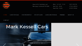 What Markkessellcars.co.uk website looked like in 2018 (6 years ago)