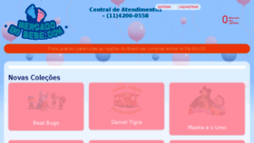What Mercadodobebe.com website looked like in 2018 (6 years ago)