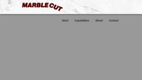 What Marblecut.org website looked like in 2018 (6 years ago)