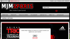 What Mjm-sports.co.uk website looked like in 2018 (6 years ago)