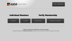 What Myasdf.us website looked like in 2018 (6 years ago)