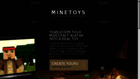 What Minetoys.com website looked like in 2018 (6 years ago)