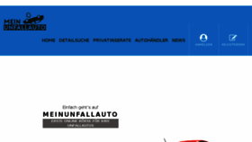 What Meinunfallauto.at website looked like in 2018 (6 years ago)
