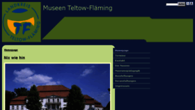 What Museen-teltow-flaeming.de website looked like in 2018 (6 years ago)