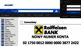 What Maxnet.chh.pl website looked like in 2018 (6 years ago)
