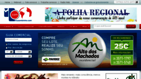 What Muzambinho.com.br website looked like in 2018 (5 years ago)