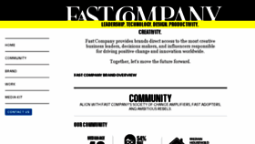 What Mediakit.fastcompany.com website looked like in 2018 (6 years ago)