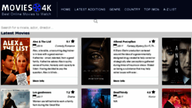 What Movies-4k.com website looked like in 2018 (6 years ago)