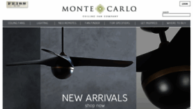 What Montecarlofans.com website looked like in 2018 (6 years ago)
