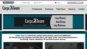 What Momcorps.com website looked like in 2018 (6 years ago)