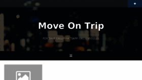 What Moveontrip.com website looked like in 2018 (6 years ago)