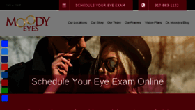 What Moodyeyes.com website looked like in 2018 (6 years ago)