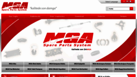 What Mgaspareparts.com website looked like in 2018 (5 years ago)