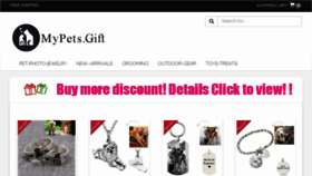 What Mypets.gift website looked like in 2018 (6 years ago)
