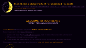 What Moonbeamsforall.com website looked like in 2018 (6 years ago)