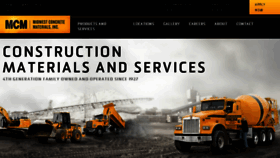 What Midwestconcretematerials.com website looked like in 2018 (6 years ago)