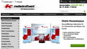 What Medienkraftwerk.de website looked like in 2018 (5 years ago)