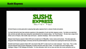 What Mfsushiexpress.com website looked like in 2018 (6 years ago)