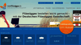 What Meinfluessiggas.de website looked like in 2018 (6 years ago)
