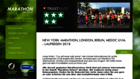 What Marathon-sport.de website looked like in 2018 (5 years ago)