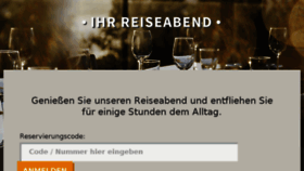 What Meinreiseabend.de website looked like in 2018 (5 years ago)