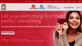 What Mallgiftcard.ae website looked like in 2018 (6 years ago)