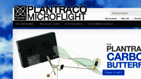 What Microflight.com website looked like in 2018 (5 years ago)