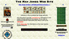 What Mahjongg.com website looked like in 2018 (5 years ago)