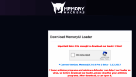 What Memorydownloader.net website looked like in 2018 (5 years ago)