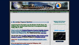 What Maybagyo.com website looked like in 2018 (6 years ago)